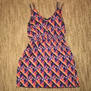 Geo mini dress